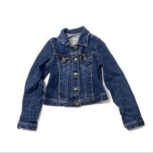 GAP Kids Denim Jacket - Size Youth Large 8/10 - Jean 90s Grunge Back To School